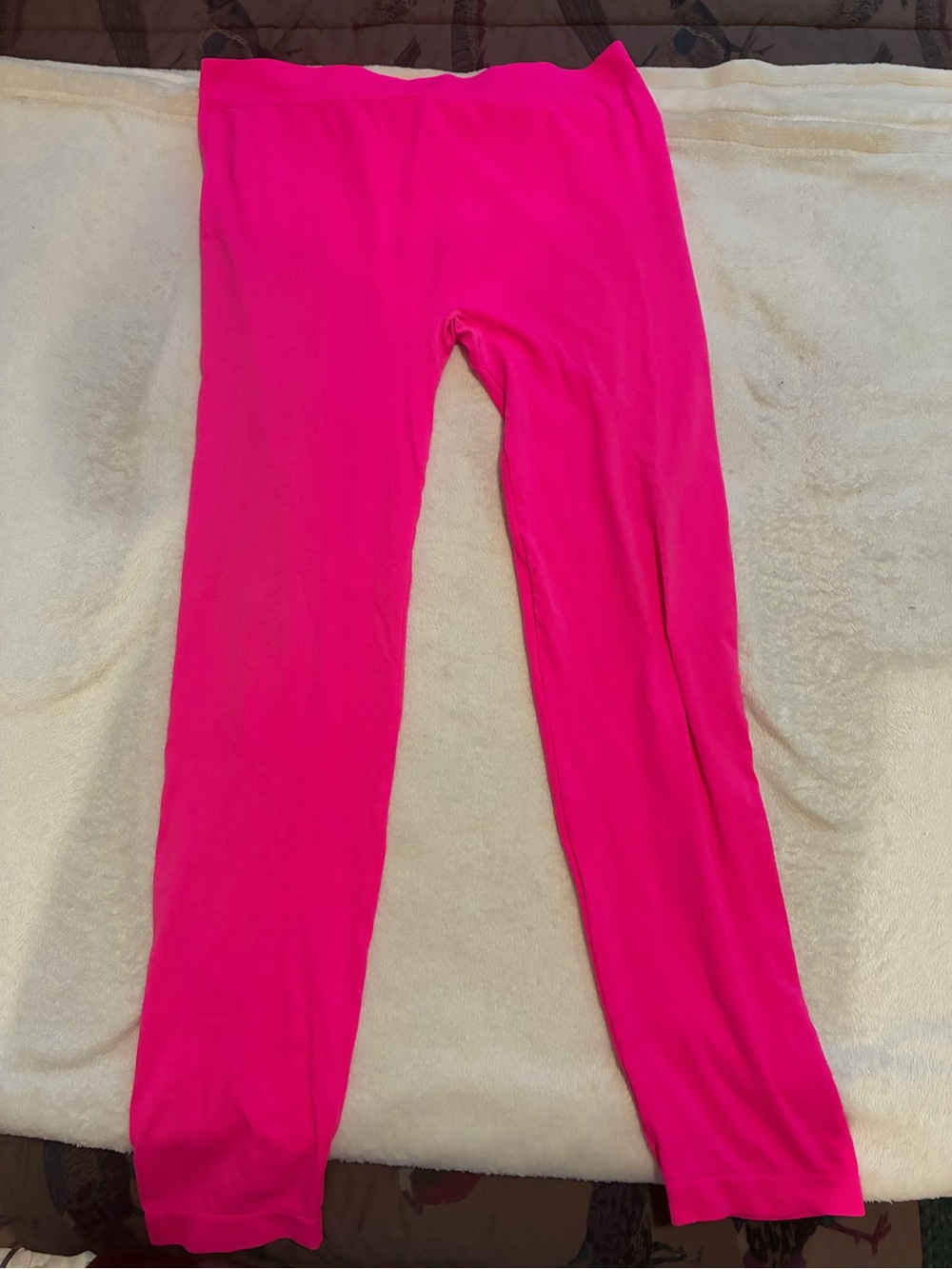 Women’s Bright Pink Stretch Leggings